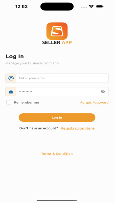 Savor Delivery - Seller Screenshot