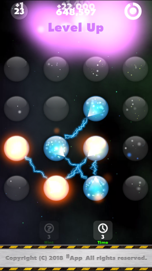 #4. Dot Line Lightning (iOS) Podle: SharpApp