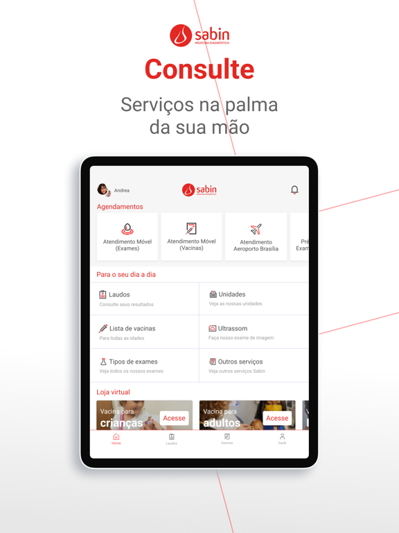 Screenshot #4 pour Sabin Diagnóstico e Saúde