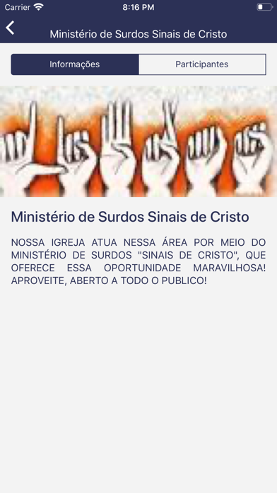 Congregacional Campina Grande Screenshot