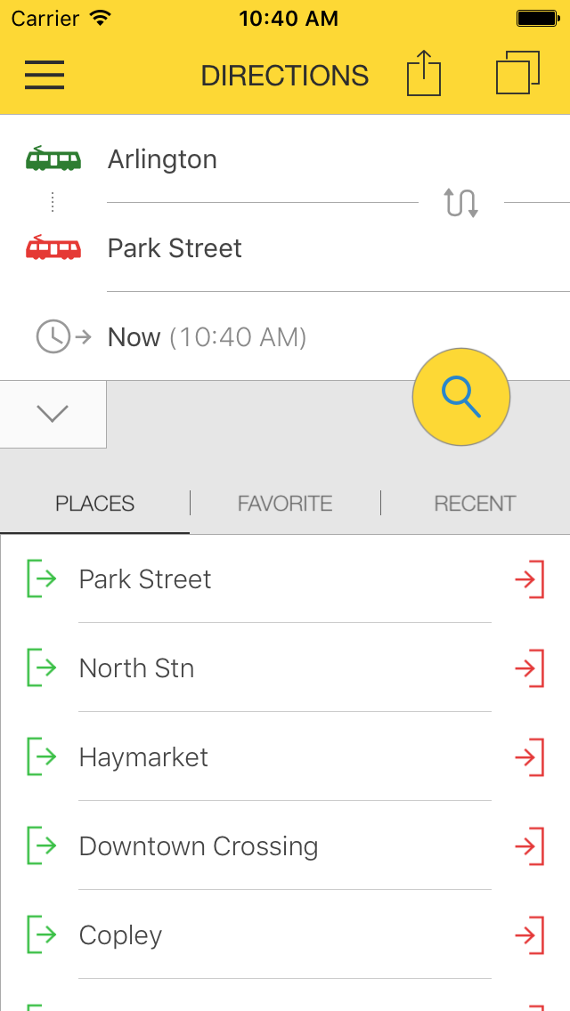 ezRide Boston - Trip Planner