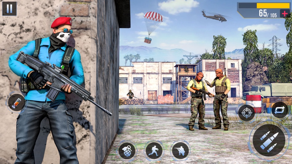 #5. FPS Commando Gun Game Offline (iOS) 由: GAMEXIS