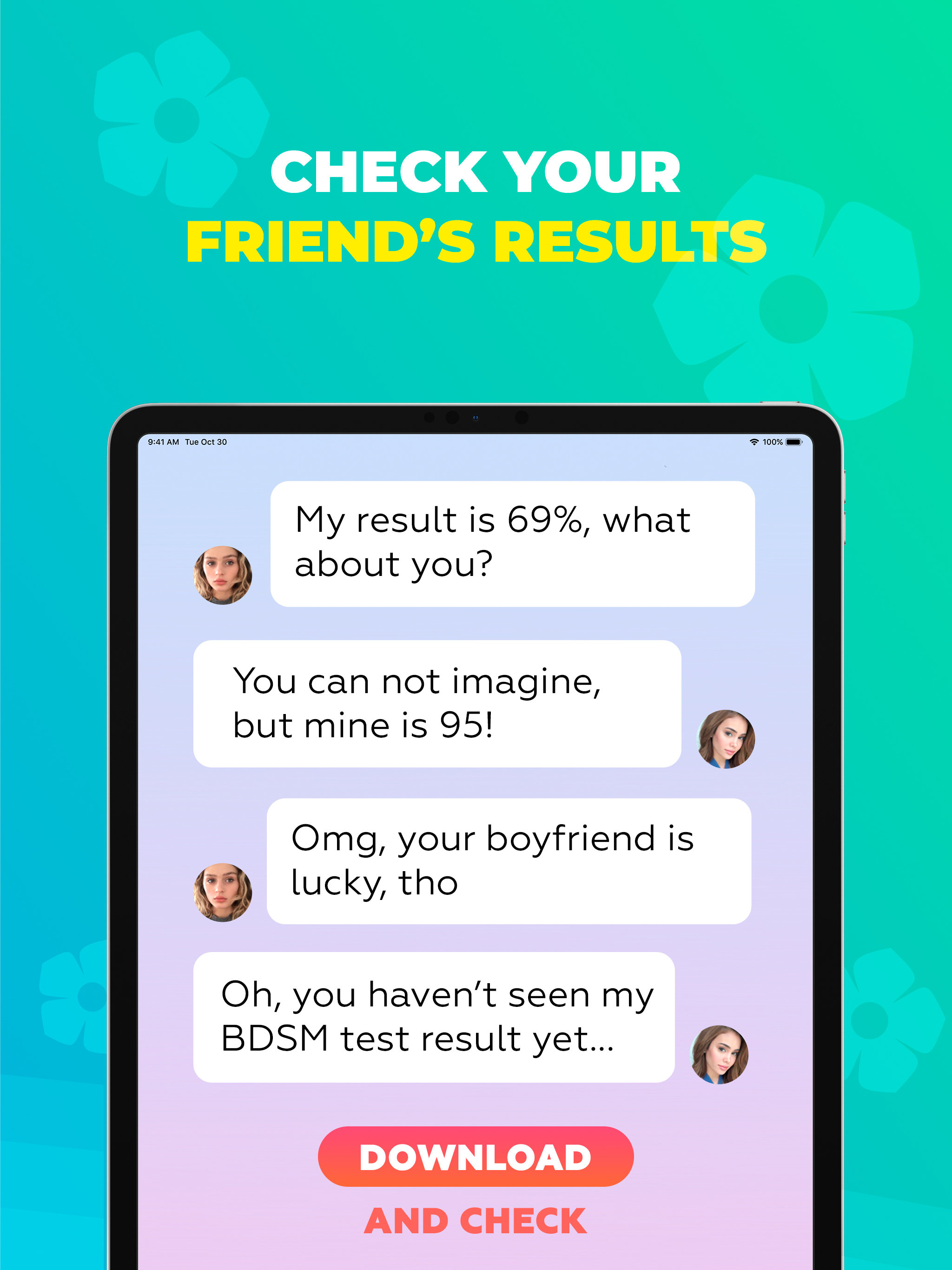 Vulgarity Test & 10 Sex Tests
