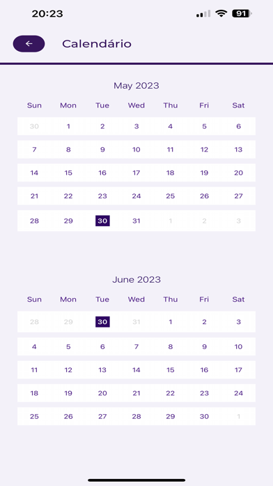 App Fitness academia e treino Screenshot