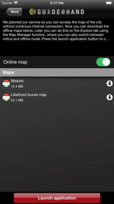 Miskolc GUIDE@HAND Screenshot