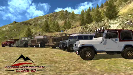 Offroad Jeep mountain climb 3d