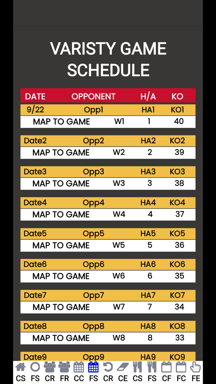Iowa State Rugby Coaches App
