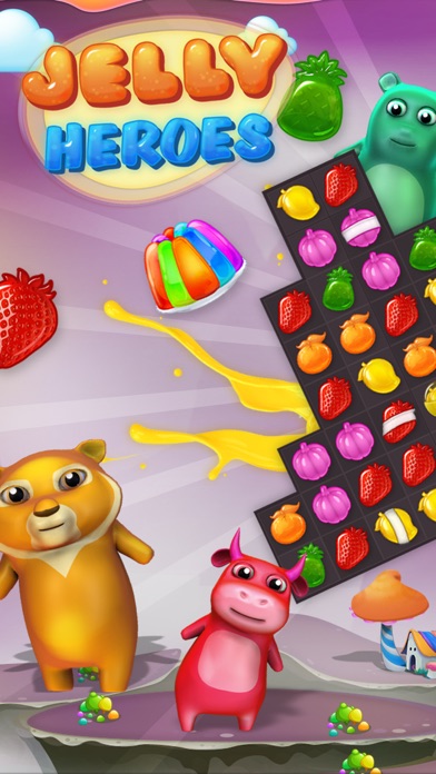 Jelly Heroes. Screenshot