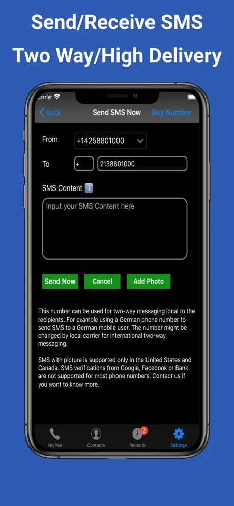 TalkTT-Call/SMS & Phone Number