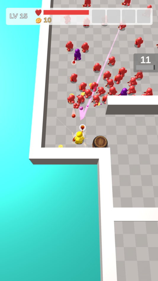 #3. Arcade Chase (iOS) 由: Henrique Silva
