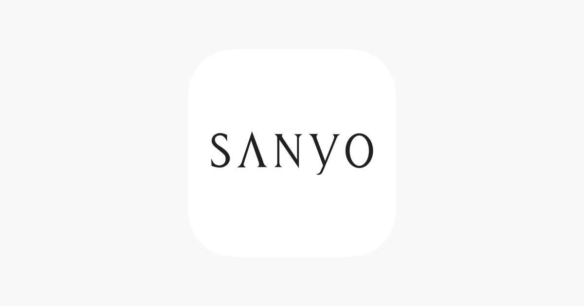 SANYO公式アプリ」をApp Storeで