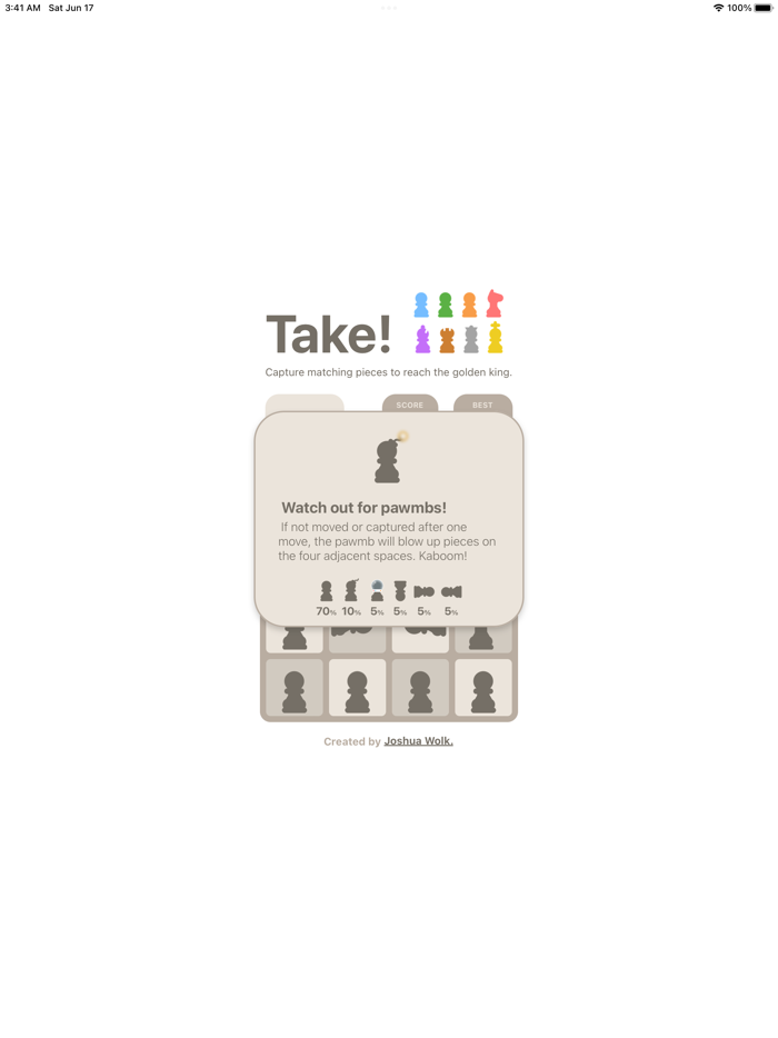 Take - A Chess Puzzle Game
