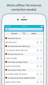 german italian dictionary + iphone screenshot 1