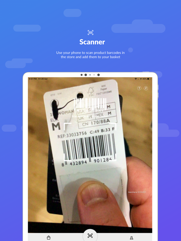 MishiPay iPad screenshot 5 - Shopping app
