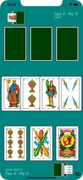 Game screenshot iEscoba hack