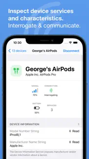 bluetooth inspector iphone screenshot 2