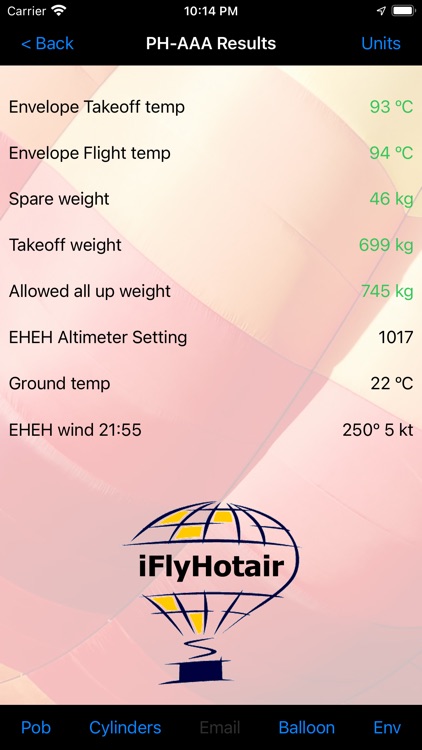 iFlyHotair - Hotairballoon app screenshot-0