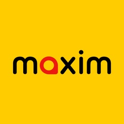 maxim — order taxi & delivery icon
