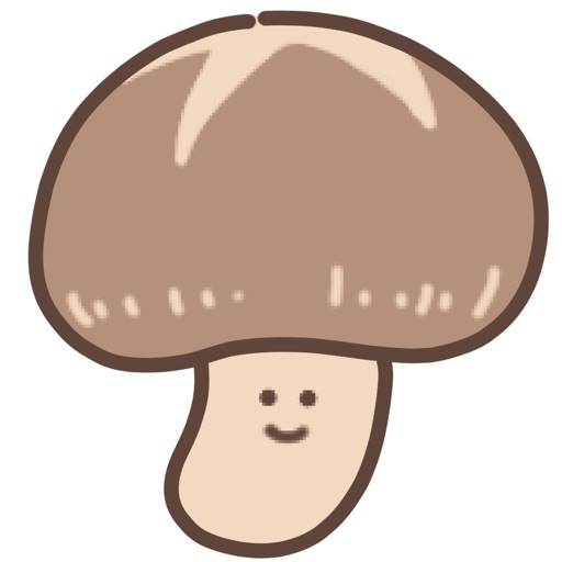 shiitake sticker