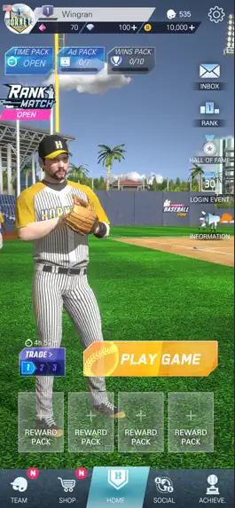 Game screenshot Baseball Play : Real-time PVP mod apk