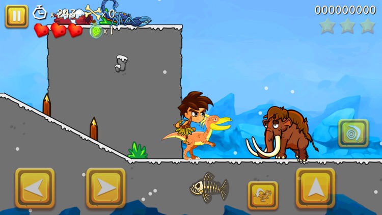 Super Tribe Boy: Dino Run screenshot-6
