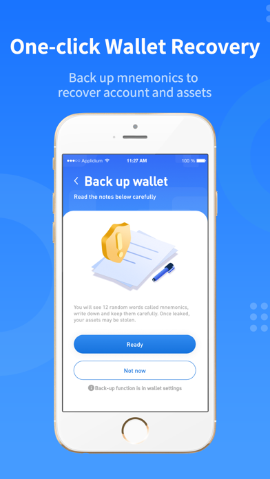 DotWallet - BTC/ETH/BSV Wallet Screenshot