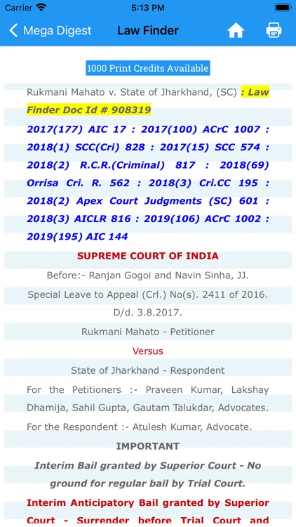 Mega Digest Of Indian Law screenshot-3