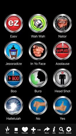 Game screenshot 100's of Buttons & Sounds Lite apk