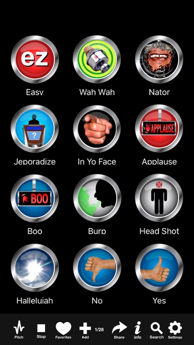 100's of Buttons & Sounds Lite Screenshot