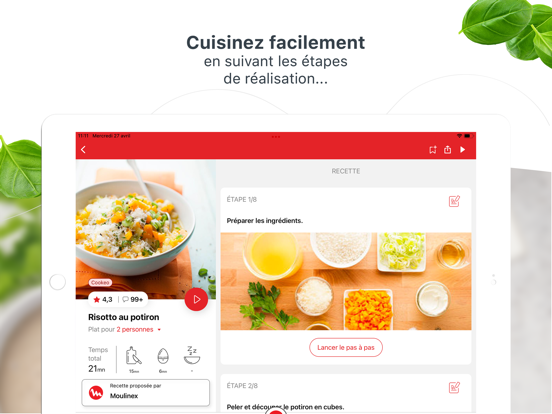 Screenshot #6 pour My Moulinex, la cuisine facile