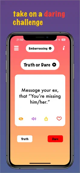 Game screenshot Truth or Dare - Spicy game hack