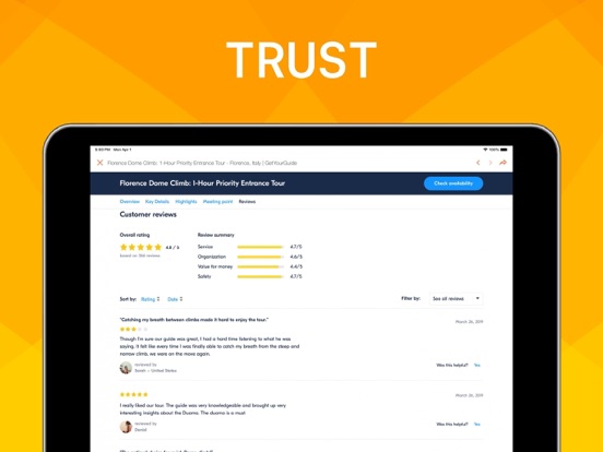 Florence Travel Guide Offline iPad screenshot 7 - Travel app