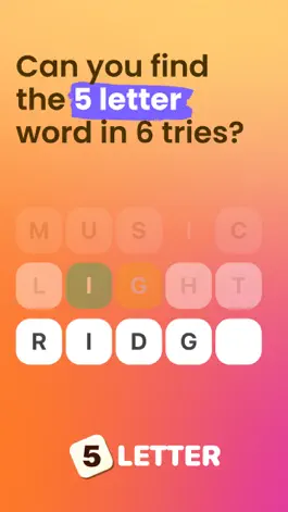 Game screenshot 5 Letter - Word search puzzle mod apk
