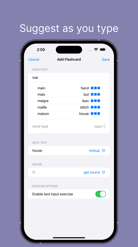 #1. Tongue Flashcards (iOS) 由: Maksim Gaiduk