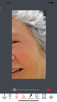 Wrinkle Remover Blemish Editor screenshot 2