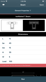 T Beam screenshot