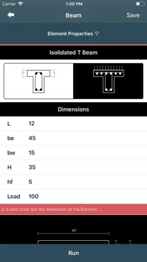 T Beam screenshot 1