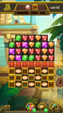 Game screenshot Самоцветы Монтесумы: Три В Ряд apk