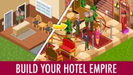 hotel tycoon empire: idle game iphone screenshot 1