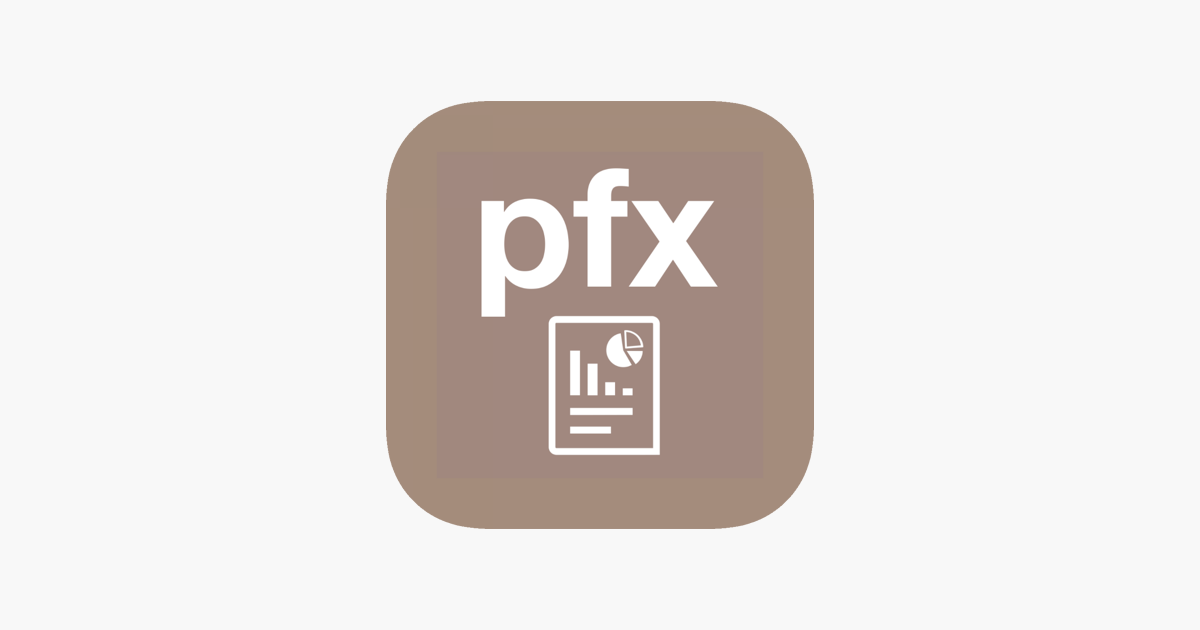 ‎App Store pfx Liste für Proffix