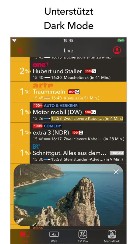 Live TV Fernsehen IP TV screenshot 6 of 6
