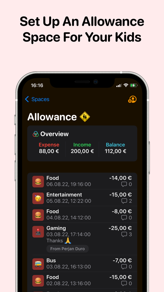 #8. Expense Tracker Money Spaces (macOS) Podle: MoneyCoach UG