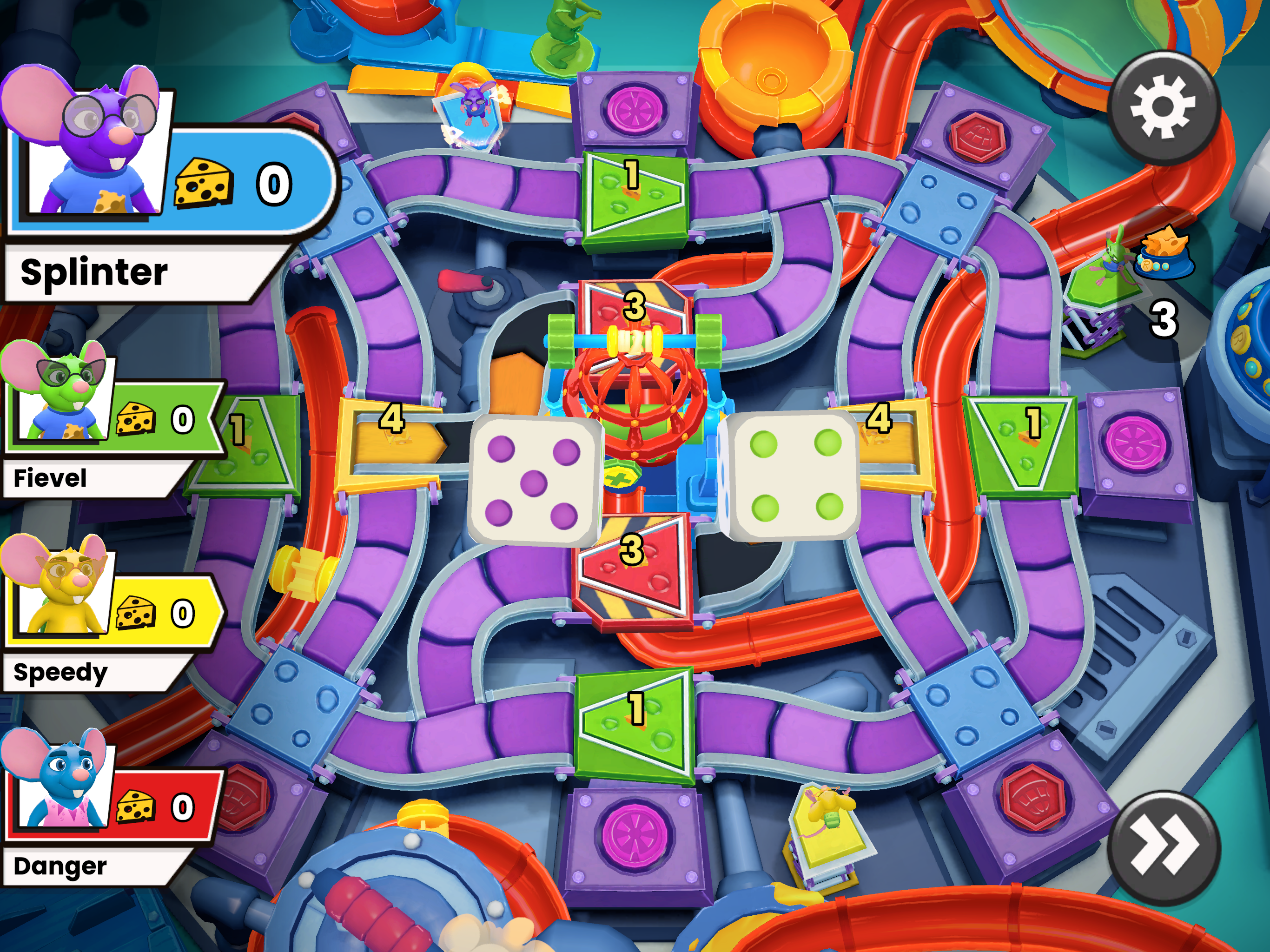 Maus reiß aus – das Brettspiel