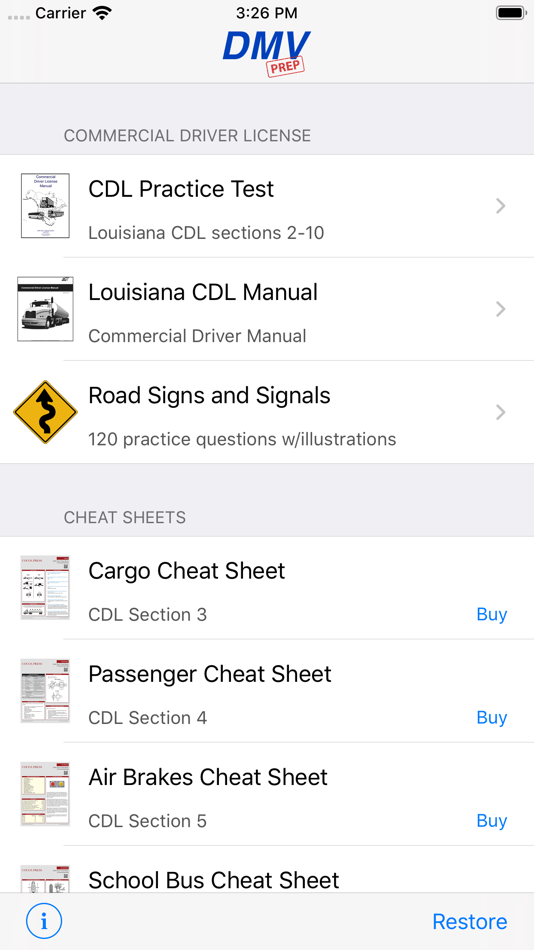 Louisiana CDL Test Prep - 6.0 - (iOS)