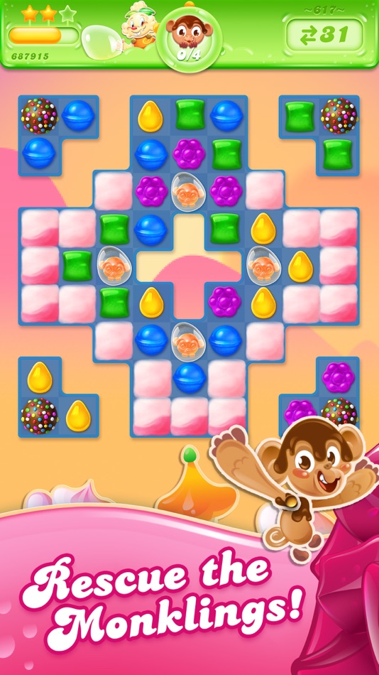#2. Candy Crush Jelly Saga (iOS) Przez: King