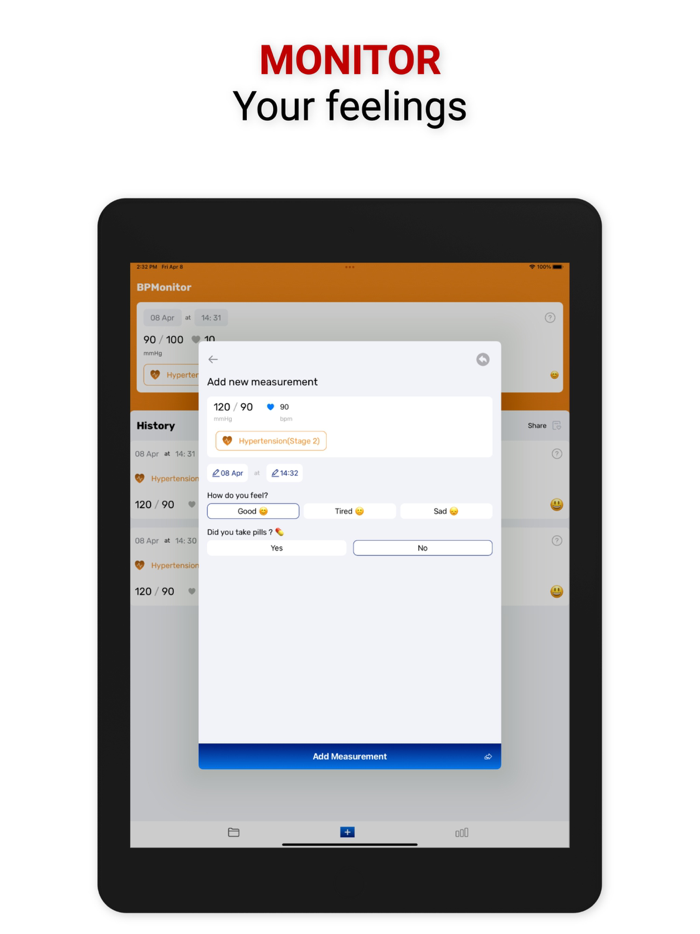Smart  blood pressure app