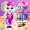 Kitty House Cleanup & Decorate icon