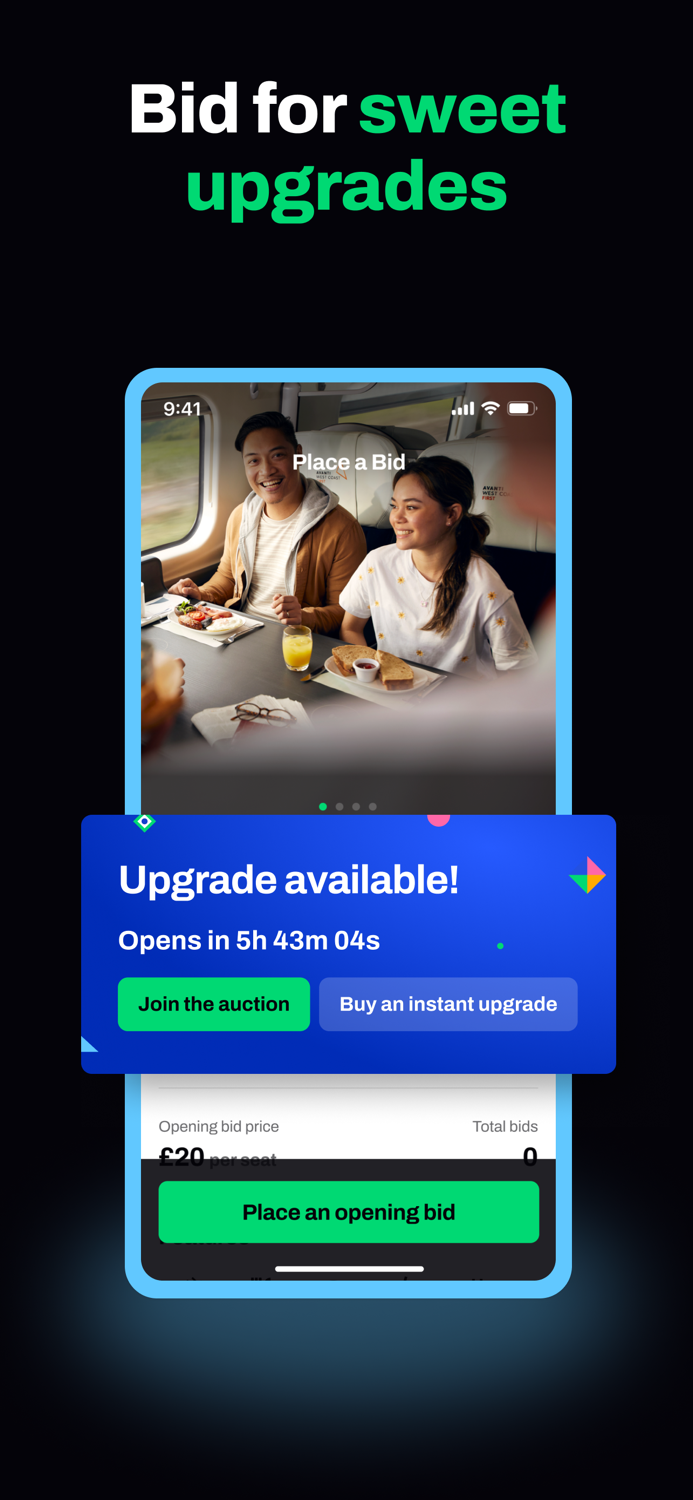 Seatfrog Buy upgrade swap