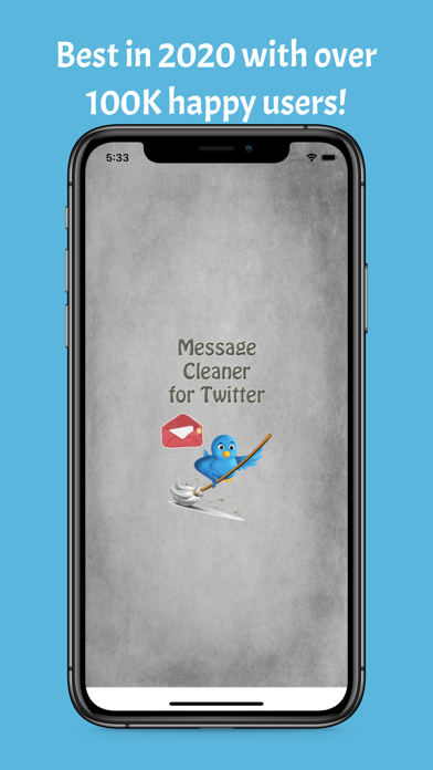 Message Cleaner for Twitterのおすすめ画像1