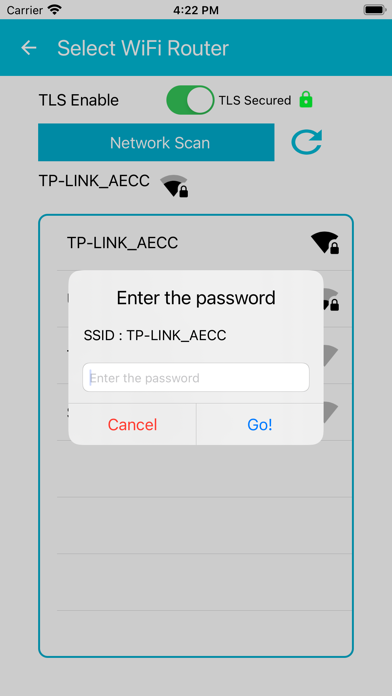 Renesas WiFiProvisioning Screenshot